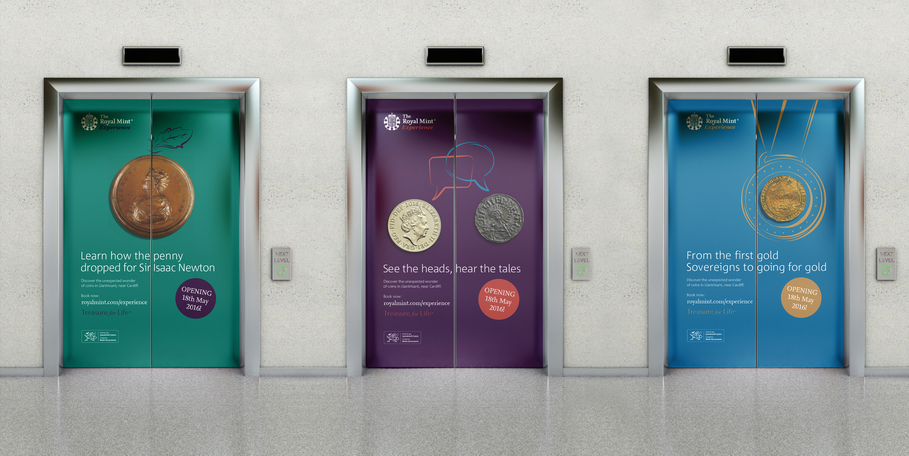 Royal Mint Experience Launch Campaign