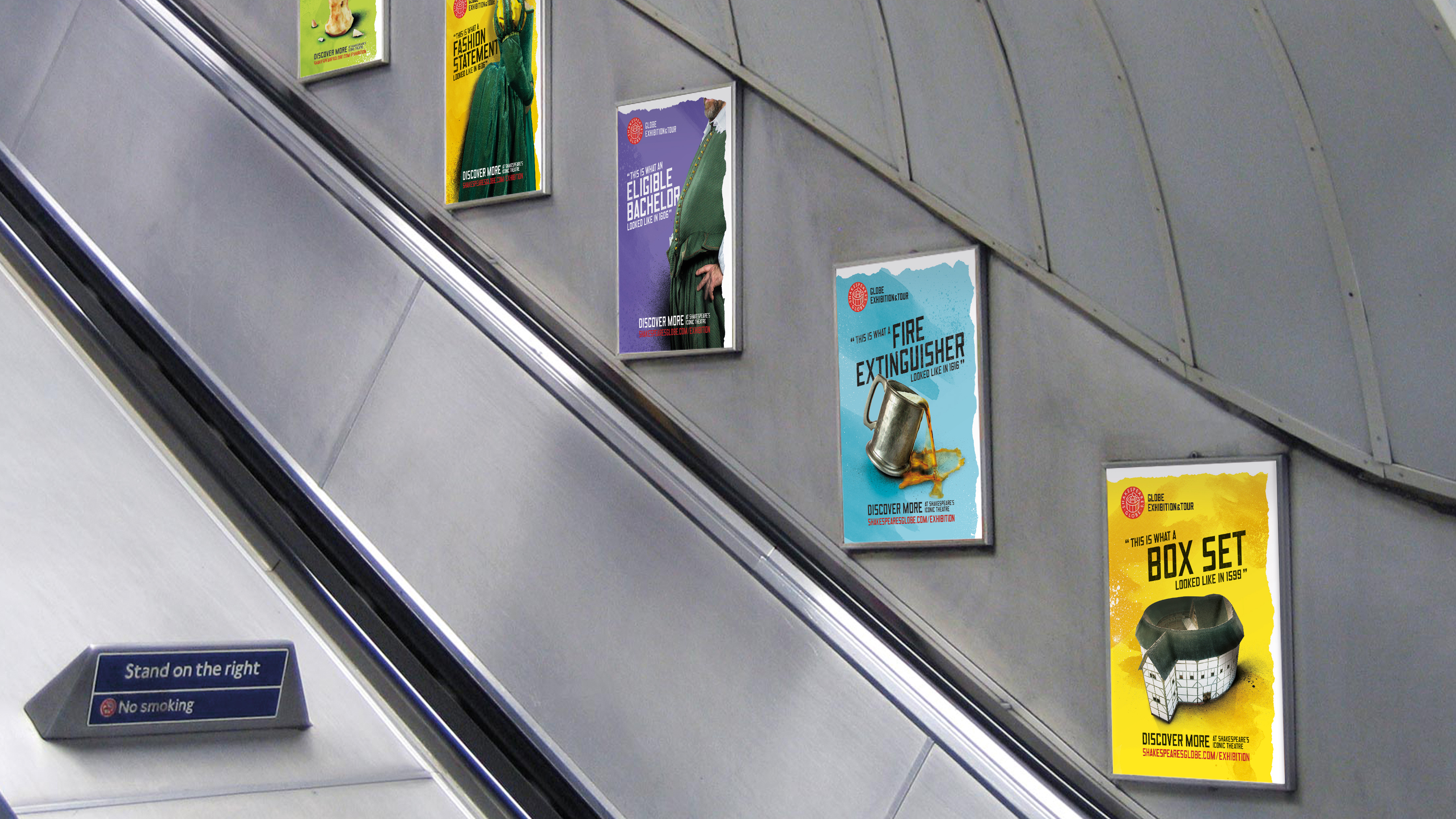 Gallery image showcasing 5 11612 SG Escalatorpostermockup 4
